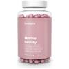 BeastPink Marine Beauty - Integratore per Donne - Collagene e Acido Ialuronico NATICOL® con Vitamine e Minerali - per Pelle, Capelli, Unghie e Benessere Generale, 120 cps