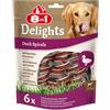 8in1 Delights Duck Spirals Spirali All'Anatra Da Masticare Per Cani 6pz