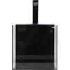 Aqpet Kubic 50 Rear Kit Vasca In Vetro Extrachiaro Con Filtro Posteriore e Luce LED Integrata 50x50x50cm Nero