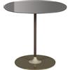 Kartell - Tavolino d'appoggio Thierry - Grigio - Acciaio verniciato - Designer Piero Lissoni