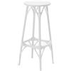 Kartell - Sgabello bar A. I - Bianco - Tecnopolimero termoplastico riciclato - Designer Philippe Starck