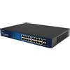 ALLNET ALL-SG8418PM switch di rete Gestito L2 Gigabit Ethernet (10/100/1000) Supporto Power over (PoE) 19U Nero [ALL-SG8418PM]