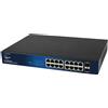 ALLNET Switch di rete ALLNET 211783 Non gestito L2 Gigabit Ethernet (10/100/1000) Supporto Power over (PoE) Nero [ALL-SG8018P]