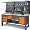 B.M. S.R.L. Banco da lavoro completo da 2,1m 8 cassetti - BMM 058000783