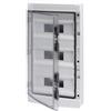 GEWISS SPA Centralino con pannelli finestrati fumè 36 (12x3) moduli - GEW GW40105