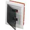GEWISS SPA Centralino ad incasso 12x2 moduli pannello fumè IP40 - GEW GW40606