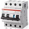 ABB SACE SPA Interruttore magnetotermico differenziale DS201NC 3P+N 6KA 16A AC C 30MA - ABB DS3NC16AC30