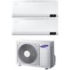 SAMSUNG ELECTRONICS ITALIA S.P Climatizzatore Cebu R32 Dual Split 9000+12000 BTU Classe A+++/A++ - SMG CLIM 2X40 CEBU 9+12