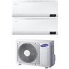 SAMSUNG ELECTRONICS ITALIA S.P Climatizzatore Cebu R32 Dual Split 9000+9000 BTU Classe A+++/A++ - SMG CLIM 2X40 CEBU 9+9