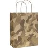Buste in carta riciclata disegno Camouflage - Misure 54x44,5+6x14 cm personalizzate o neutre