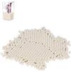 Agatige 1300Pcs Trucco Perline per Pennelli, Arte Finte Perle Perle Rotonde perle Decorative per il Trucco Pennello Titolare Organizzatore (bianco)