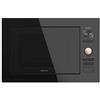 Cecotec Microonde da Incasso Digitale GrandHeat 2500 Built-In Touch SteelBlack 900 W, da incasso, 25 L, 1000 Watt Grill, 8 funzioni preimpostate, timer, pannello di controllo tattile