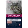 EUKANUBA Grain Free Senior Salmone 2 kg per gatti anziani