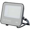 V-TAC FARO LED SLIM NERO 50W BIANCO CALDO CHIP CREE 135LM/W IP65 VT-4455 -LED231996