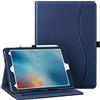 Fintie Custodia per iPad Pro da 9,7 2016 Release Tablet 24,6 cm (9,7), Protezione per gli angoli, Vista Multiangolo, Folio, Smart Stand Back Cover con custodia, portapenne, Auto Wake/Sleep, Blu navy