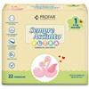 Profar - Sempre asciutto pannolino anatomico ultra new born 2/5kg 22 pezzi