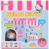 Hello Kitty Giocattolo Set Flower Cafe Playset con Oltre 40 Adesivi e Mobili 3D
