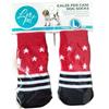 LEO PET Calzini Antiscivolo per Cani Modello Stars & Stripes - Taglia S - 4 pz