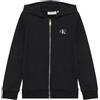CALVIN KLEIN FELPA FULL ZIP CON CAPPUCCIO BAMBINO