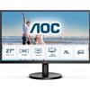 AOC Monitor AOC Q27B3MA 27'' HDMI DisplayPort QHD VA Adaptive Sync LED Nero