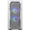 COOLER MASTER Case Cooler Master TD300 Mesh Micro-ATX ARGB Vetro Temperato Bianco