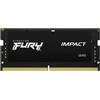 KINGSTON TECHNOLOGY RAM SO-DIMM KINGSTON FURY Impact DDR5 4800MHz 8GB (1x8) CL38