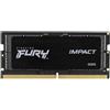 KINGSTON TECHNOLOGY RAM SO-DIMM KINGSTON FURY Impact DDR5 4800MHz 16GB (1x16) CL38