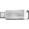 INTENSO Pendrive Intenso cMOBILE LINE 32GB USB A 3.2 USB C 3.2 argento