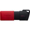 KINGSTON TECHNOLOGY Pendrive Kingston DataTraveler Exodia M 128 GB USB A 3.2 rosso nero
