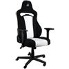 PRO GAMERSWARE Sedia Gaming Nitro Concepts E250 Radiant Bianco
