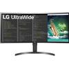 LG Monitor LG UltraWide 35WN75CP-B curvo 35" 100 Hz FreeSync VA - DP. 2xHDMI