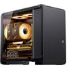 JONSBO Case Jonsbo U4 Mini Micro-ATX Vetro Temperato Nero