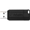 VERBATIM Pendrive Verbatim Pin Stripe 8 GB nero