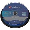 VERBATIM Blu-ray BD-R Verbatim 50 GB box 10 pezzi