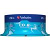 VERBATIM CD-R Verbatim 700 MB box 25 pezzi