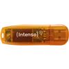 INTENSO Pendrive Intenso Rainbow Line 64 GB USB Arancione