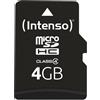 INTENSO MICRO SDHC INTENSO 4 GB