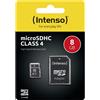 INTENSO MICRO SDHC INTENSO 8 GB