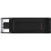 KINGSTON TECHNOLOGY Pendrive Kingston DataTraveler 70 64 GB USB tipo-C 3.2 Nero