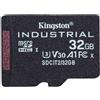 KINGSTON TECHNOLOGY MICRO SDHC KINGSTON Industrial 32 GB