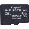 KINGSTON TECHNOLOGY MICRO SDHC KINGSTON Industrial 8 GB
