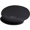 DELOCK Tappertino per Mouse DeLock Ergonomico Gel Nero