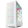 SHARKOON Case Sharkoon REV300 Midi-Tower LED RGB Bianco