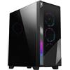 GIGABYTE Case Gigabyte GB-AC500G Midi-Tower RGB Vetro Temperato Nero