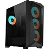 GIGABYTE Case Gigabyte C301 G V2 Midi-Tower ARGB Vetro Temperato Nero