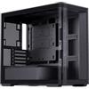 JONSBO Case Jonsbo D300 Midi-Tower 270 Grad Vetro Temperato Nero