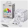 ASUS Ventola ASUS TUF Gaming TF120 ARGB RGB-Controller Kit da 3 120 mm Bianco