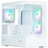 ZALMAN Case Zalman P30 V2 Mini-Tower mATX RGB Vetro Temperato Bianco