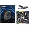 LIAN LI Ventola Lian Li UNI FAN SL Ventola LCD Wireless ARGB PWM 120mm Nero