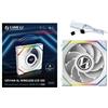 LIAN LI Ventola Lian Li UNI FAN SL Ventola LCD Wireless ARGB PWM Lama Inversa 120mm Bianco